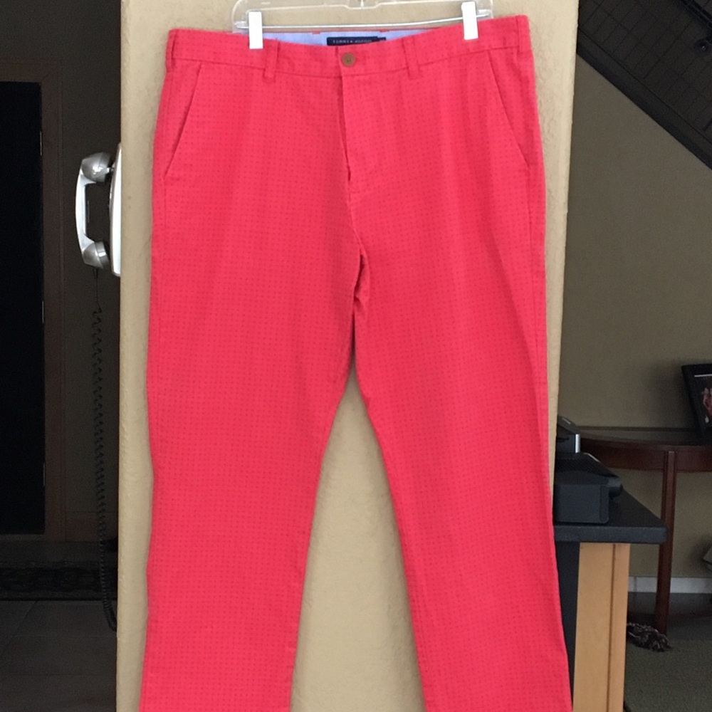 Men’s Tommy Hilfiger Red Pants 38/34